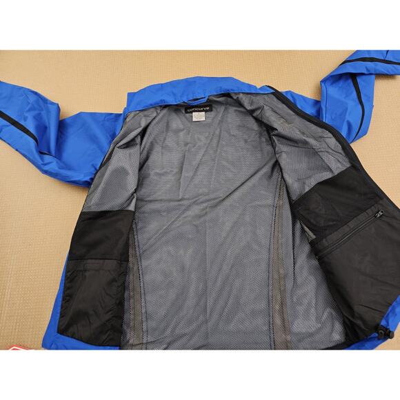 Concurve Women's Light Weight Gore Jacket Size Large Blue Wind stopper - Picture 7 of 16
